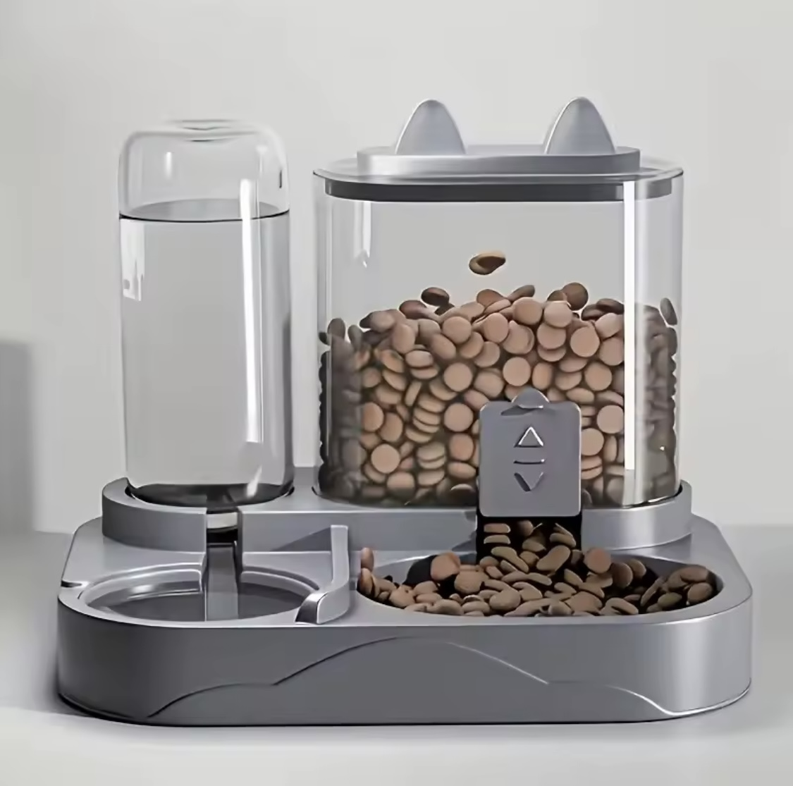 Distributore Automatico Acqua & Cibo 2-in-1 per Gatti