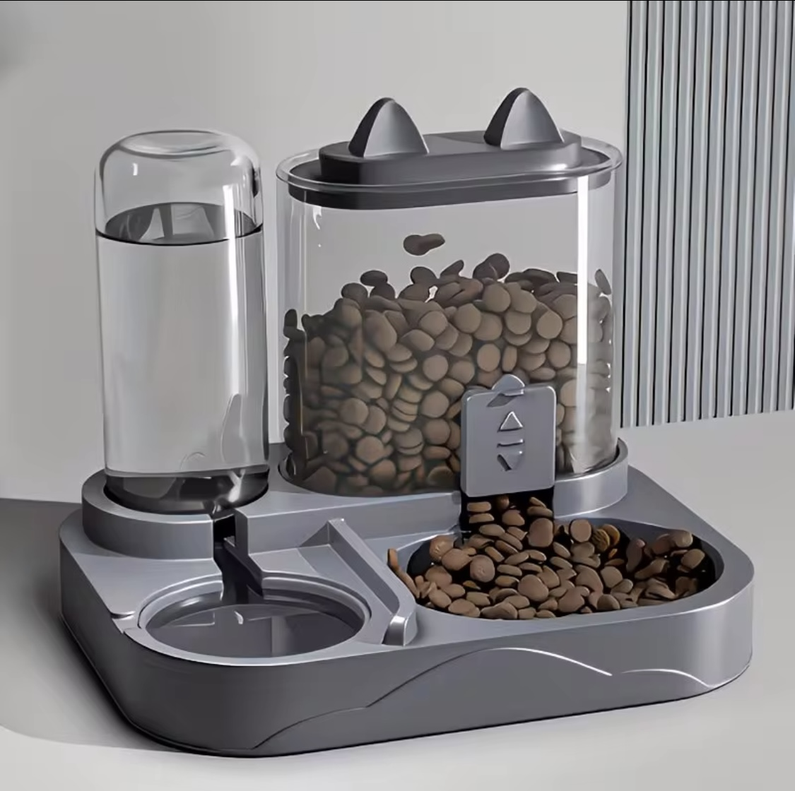 Distributore Automatico Acqua & Cibo 2-in-1 per Gatti