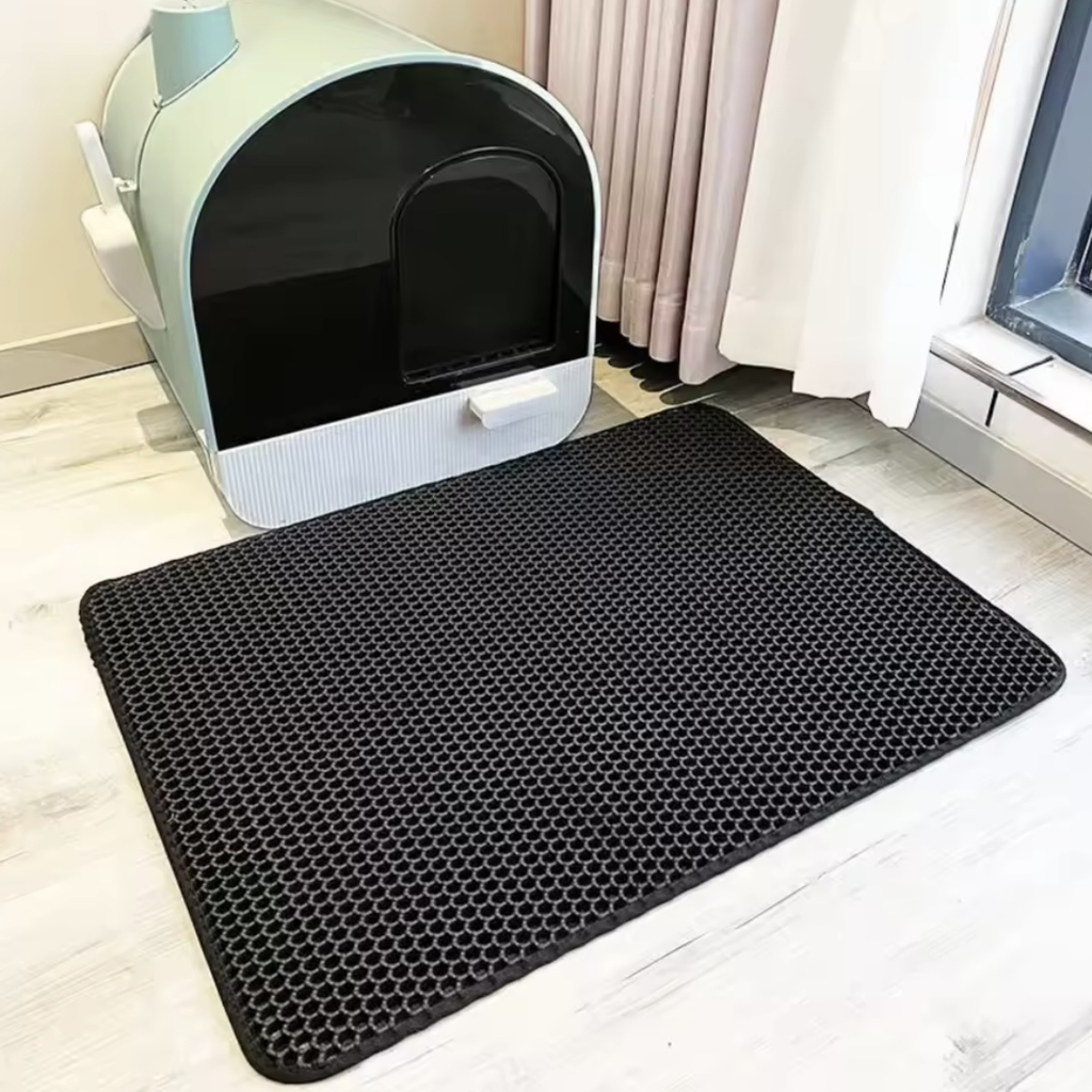 Tappetino Premium 90×60 cm per Lettiera Gatti