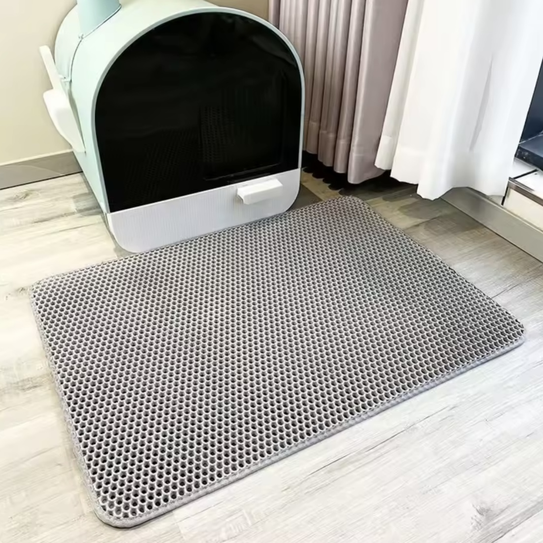 Tappetino Premium 90×60 cm per Lettiera Gatti